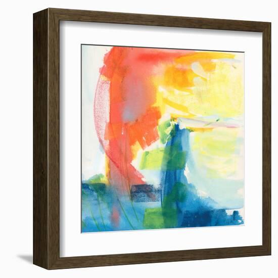 Crimson Sunset I-Joyce Combs-Framed Art Print