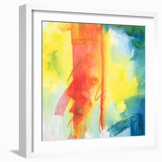 Crimson Sunset II-Joyce Combs-Framed Art Print