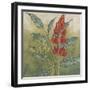 Crimson Tropical II-Megan Meagher-Framed Art Print