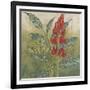 Crimson Tropical II-Megan Meagher-Framed Art Print