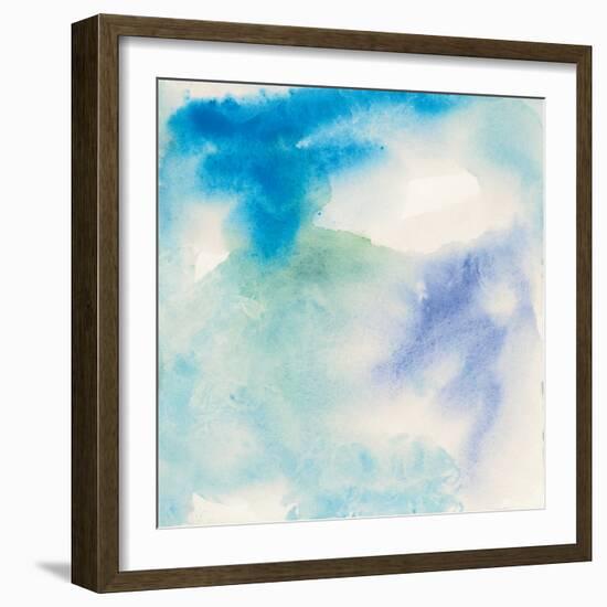 Crinkle Blue-Chris Paschke-Framed Art Print