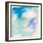 Crinkle Blue-Chris Paschke-Framed Art Print