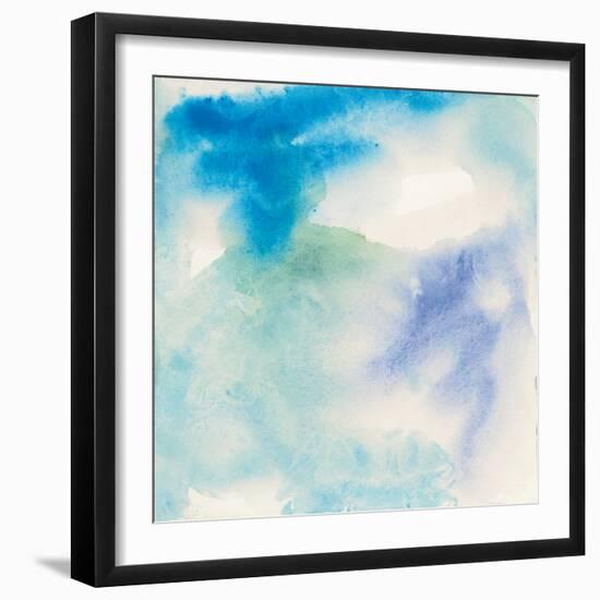 Crinkle Blue-Chris Paschke-Framed Art Print