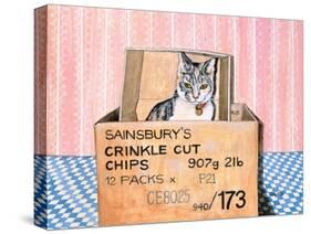 Crinkle Cut Chips-Ditz-Stretched Canvas