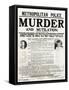 Crippen Wanted Poster-null-Framed Stretched Canvas