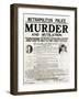 Crippen Wanted Poster-null-Framed Photographic Print