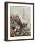 Crippled But Unconquered: The 'Belleisle' at the Battle of Trafalgar, 21st October 1805, from…-William Lionel Wyllie-Framed Giclee Print