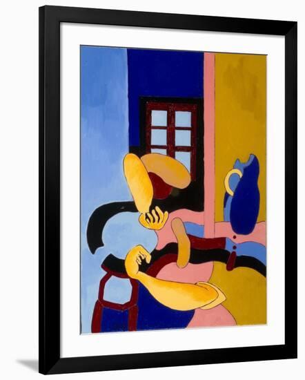 Crippled Soldier Waking Up in the Morning, 2009-Jan Groneberg-Framed Giclee Print