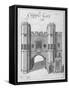 Cripplegate, City of London, 1750-null-Framed Stretched Canvas