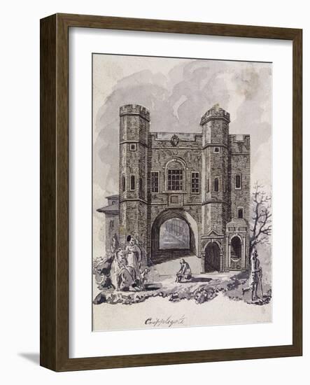 Cripplegate, London, 1750-null-Framed Giclee Print