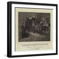 Cripps the Carrier-Charles Green-Framed Giclee Print