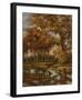 Crique de Peche-Rhes-Framed Art Print