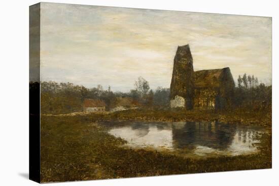 Criqueboeuf Church, Normandy, 1893-Homer Dodge Martin-Stretched Canvas