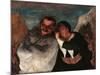 Crispin and Scapin-Honoré Daumier-Mounted Giclee Print