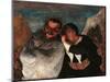 Crispin and Scapin-Honoré Daumier-Mounted Giclee Print
