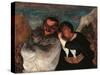 Crispin and Scapin-Honoré Daumier-Stretched Canvas