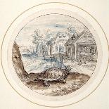 Beehive, Early 17th Century-Crispin I De Passe-Framed Giclee Print