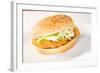 Crispy Chicken Burger-calvste-Framed Photographic Print