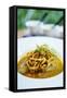 Crispy Noodles and Thai Curry, Chiang Mai, Thailand, Southeast Asia, Asia-Alex Robinson-Framed Stretched Canvas