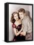 Criss Cross, Yvonne De Carlo, Burt Lancaster, 1949-null-Framed Stretched Canvas