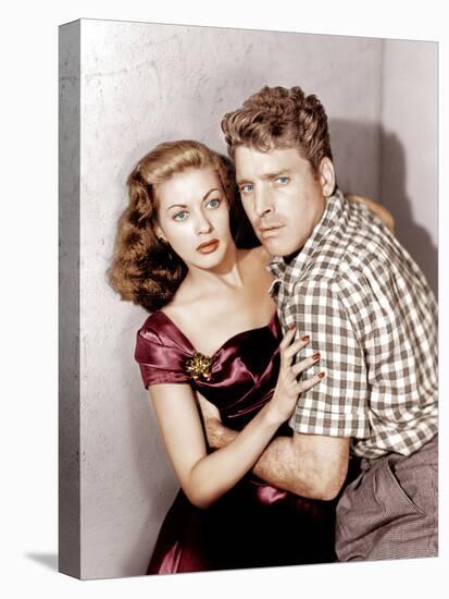 Criss Cross, Yvonne De Carlo, Burt Lancaster, 1949-null-Stretched Canvas