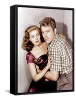 Criss Cross, Yvonne De Carlo, Burt Lancaster, 1949-null-Framed Stretched Canvas