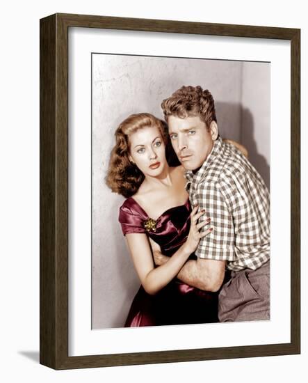 Criss Cross, Yvonne De Carlo, Burt Lancaster, 1949-null-Framed Photo