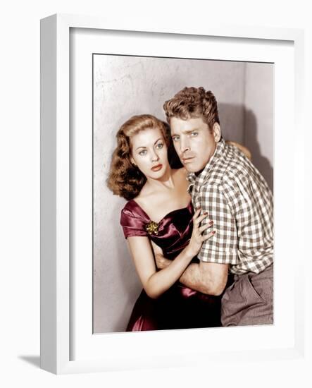 Criss Cross, Yvonne De Carlo, Burt Lancaster, 1949-null-Framed Photo