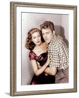 Criss Cross, Yvonne De Carlo, Burt Lancaster, 1949-null-Framed Photo