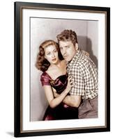 Criss Cross, Yvonne De Carlo, Burt Lancaster, 1949-null-Framed Photo