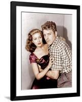 Criss Cross, Yvonne De Carlo, Burt Lancaster, 1949-null-Framed Photo