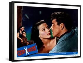 Criss Cross, Yvonne De Carlo, Burt Lancaster, 1949-null-Framed Stretched Canvas