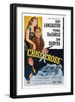 Criss Cross-null-Framed Art Print