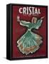 Cristal Table Water French Advertising Poster-null-Framed Stretched Canvas