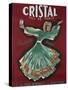 Cristal Table Water French Advertising Poster-null-Stretched Canvas