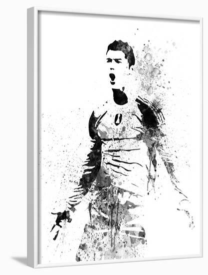 Cristiano Ronaldo Watercolor I-Jack Hunter-Framed Art Print