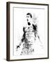 Cristiano Ronaldo Watercolor I-Jack Hunter-Framed Art Print