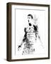 Cristiano Ronaldo Watercolor I-Jack Hunter-Framed Art Print