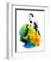 Cristiano Ronaldo Watercolor-Jack Hunter-Framed Art Print