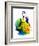 Cristiano Ronaldo Watercolor-Jack Hunter-Framed Art Print