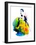 Cristiano Ronaldo Watercolor-Jack Hunter-Framed Art Print