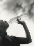 Drinking Mineral Water-Cristina-Photographic Print