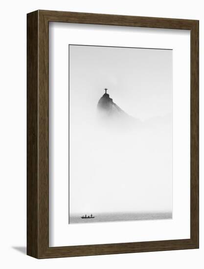 Cristo in the Mist-Trevor Cole-Framed Photographic Print