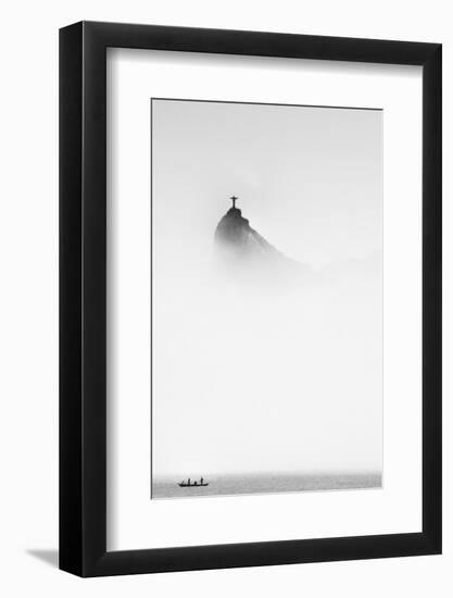 Cristo in the Mist-Trevor Cole-Framed Photographic Print