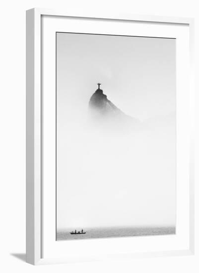 Cristo in the Mist-Trevor Cole-Framed Photographic Print