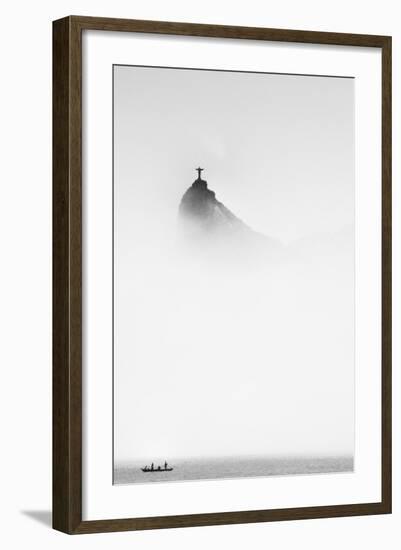 Cristo in the Mist-Trevor Cole-Framed Photographic Print