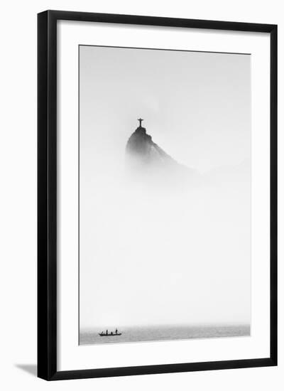 Cristo in the Mist-Trevor Cole-Framed Photographic Print