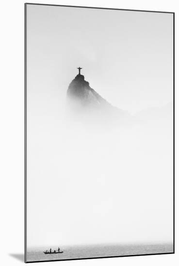 Cristo in the Mist-Trevor Cole-Mounted Photographic Print