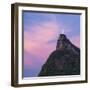 Cristo Redentor (Christ Redeemer) statue on Corcovado mountain in Rio de Janeiro, Brazil, South Ame-Gavin Hellier-Framed Photographic Print