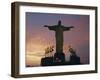 Cristo Redentor (Christ the Redeemer) on Mt. Corcovado Above Rio De Janeiro, Brazil, South America-Gavin Hellier-Framed Photographic Print